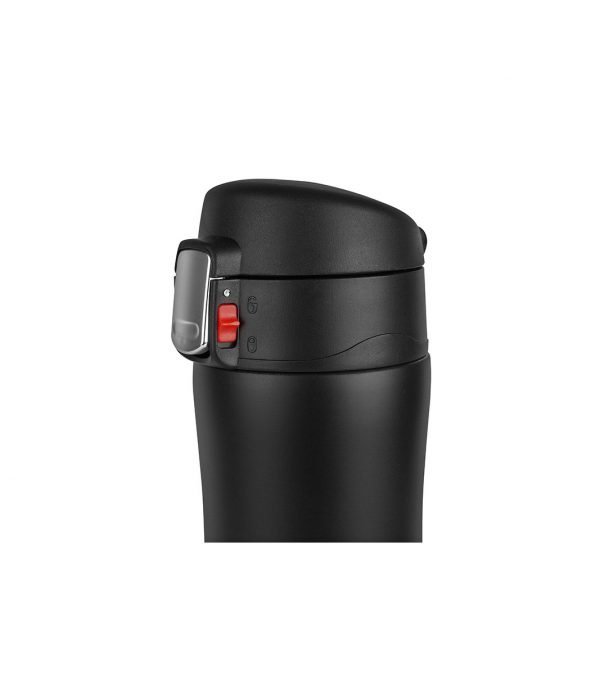 Kaliteli Çift Katman Paslanmaz Çelik 500 Ml Termos Bardak Siyah 887 - Görsel 5