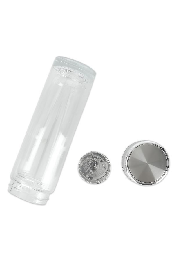 Kaliteli Çift Katman Cam Süzgeçli 350 ML Matara - Görsel 2