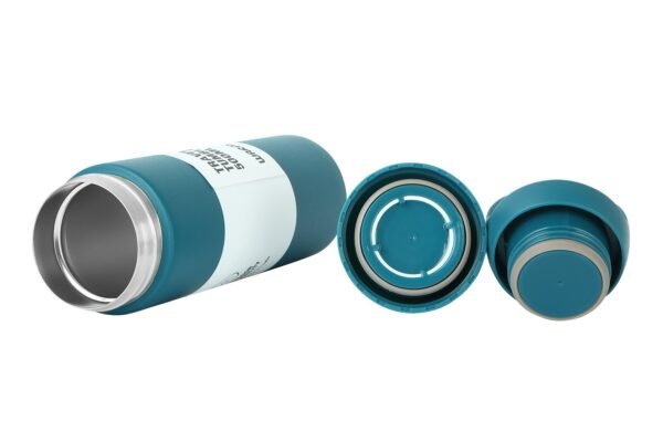 Yeni nesil geniş el japon tarzı yalıtımlı, 500 ml çift katmanlı 304 paslanmaz çelik metal termos 546 - Görsel 7