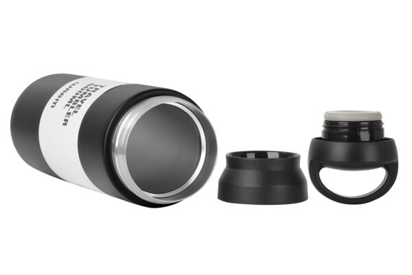 Yeni nesil geniş el japon tarzı yalıtımlı, 500 ml çift katmanlı 304 paslanmaz çelik metal termos 546 - Görsel 2