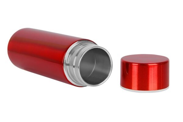 150 ml cep tipi mini ufak kaliteli 304 çelik çift katmalı termos kırmızı - Görsel 2